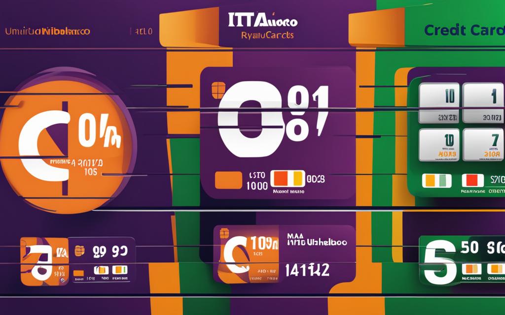 Taxas do cartão de crédito