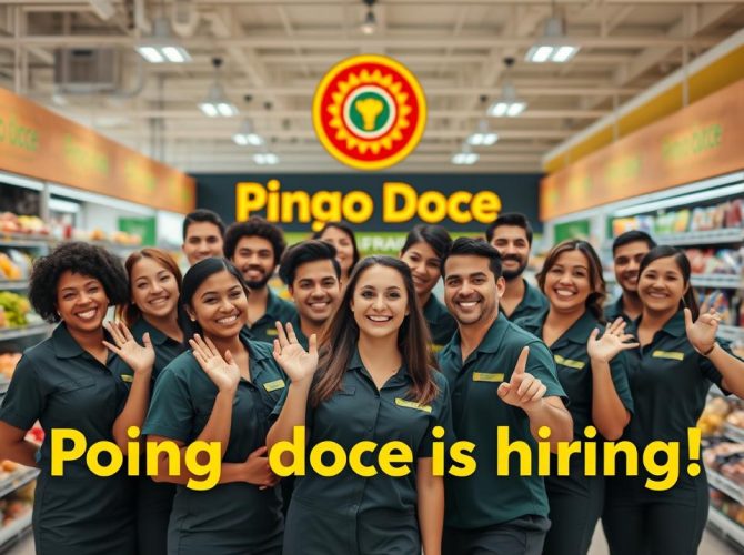 O Pingo Doce está a recrutar!