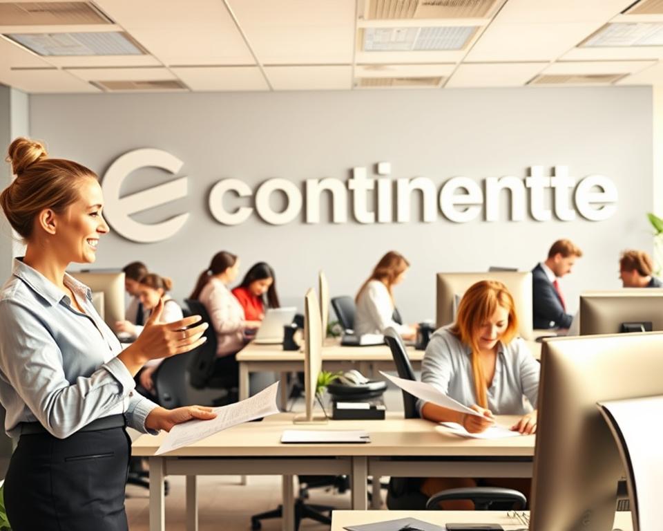 processo de candidatura Continente